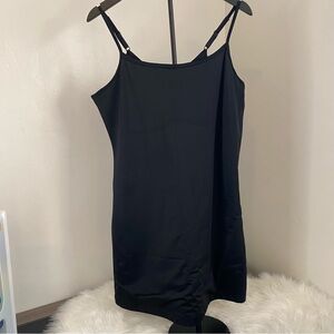 Elegant Black Shapewear Slip Dress New without tags
